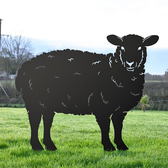 Farmyard Animal Steel Silhouettes