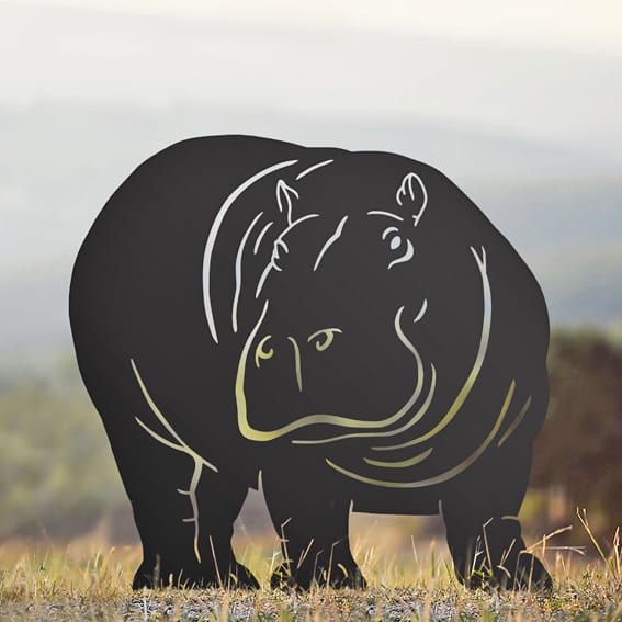 Safari Animal Steel Silhouettes