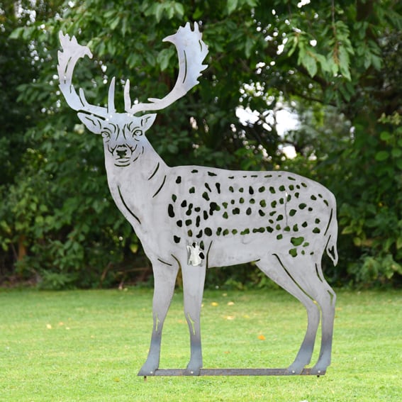 Stag & Deer Steel Silhouettes
